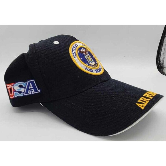 United States Air Force Embroidered Baseball Cap. Adjustable. New. - Picture 9 of 13